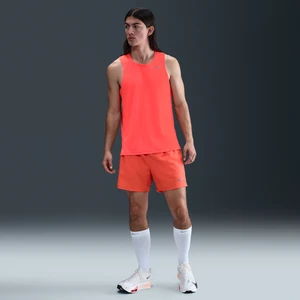 Męskie uniwersalne spodenki 2 w 1 Dri-FIT Nike Challenger 13 cm - Czerwony