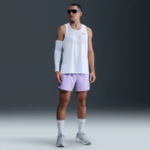 Męskie uniwersalne spodenki 2 w 1 Dri-FIT Nike Challenger 13 cm - Fiolet