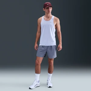 Męskie uniwersalne spodenki 2 w 1 Dri-FIT Nike Challenger 13 cm - Niebieski