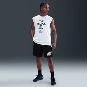 Męskie uniwersalne spodenki bez podszewki 23 cm Dri-FIT Nike Form - Czerń