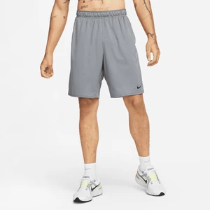 Męskie uniwersalne spodenki bez podszewki Dri-FIT Nike Totality 23 cm - Szary