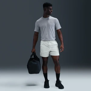Męskie uniwersalne spodenki bez podszewki z karbowanej tkaniny 13 cm Dri-FIT Nike Unlimited - Szary