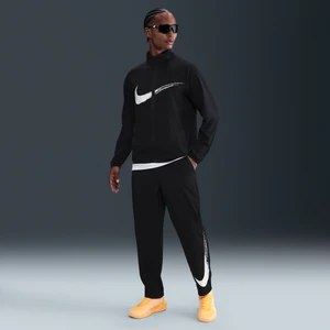 Męskie uniwersalne spodnie z luźnymi nogawkami Dri-FIT Nike Form - Czerń