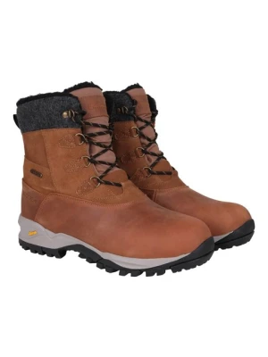 Męskie wodoodporne buty śnieżne Tallin Extreme z podeszwą Vibram - Light Brown Mountain Warehouse