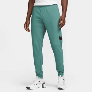 Męskie zwężane spodnie do fitnessu Dri-FIT Nike Dry Graphic - Zieleń