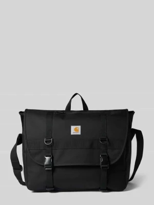 Messenger bag z naszywką z logo model 'Jake' Carhartt WIP Czarny