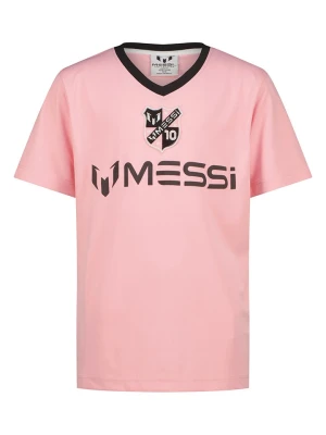 Messi Koszulka w kolorze jasnoróżowo-czarnym rozmiar: 128