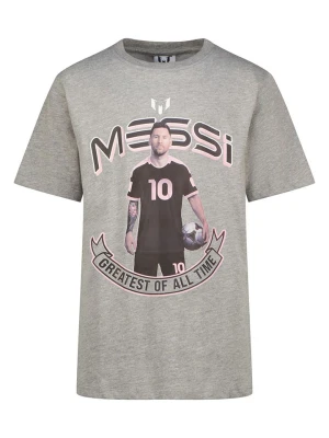 Messi Koszulka w kolorze szaro-jasnoróżowym rozmiar: 152
