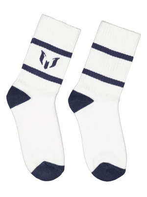 Messi Skarpety w kolorze biało-granatowym rozmiar: 23-26