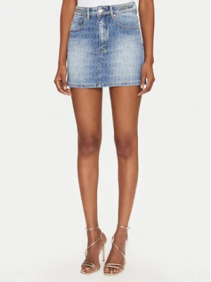 MET Spódnica jeansowa M10 127GNB Niebieski Regular Fit