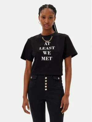MET T-Shirt M10 261TS Czarny Regular Fit