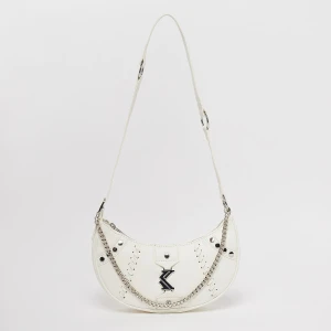 Karl Kani Metal OG Shoulder Bag uniseks Torby naramienne biały rozmiar Akcesoria