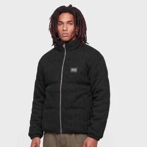 Metal Plaque Pufferjacket COLUCCI czarny