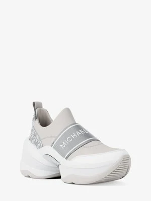 Metaliczne buty sportowe Olympia z pianki Michael Kors Outlet