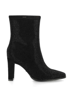 Mexx botki Mandy damskie kolor czarny na słupku MXTY035601W