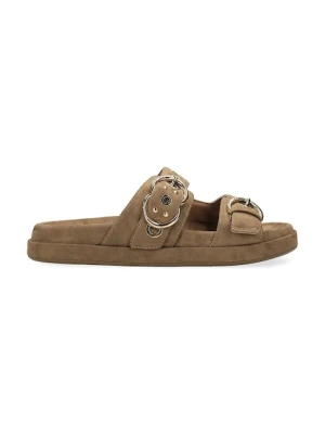 Mexx klapki damskie TOMA SIKIEL Sandal brązowy