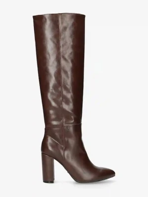 Mexx kozaki KRYSTAL INDY damskie kolor brązowy na słupku MI001800153W