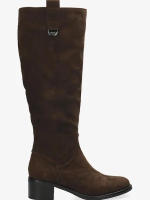 Mexx kozaki SABI RUTH damskie kolor brązowy na płaskim obcasie MI001801353W-01