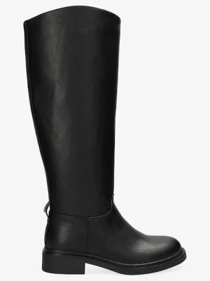 Mexx kozaki STACK ROLLER damskie kolor czarny na słupku MI001802453W
