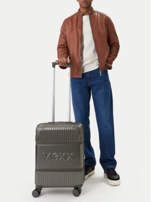 MEXX Walizka kabinowa CEO-MEXX-037-S-SILVER Srebrny