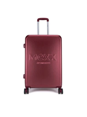 MEXX Walizka średnia MEXX-M-036-07 BURGUNDY Bordowy