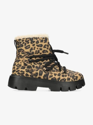 Mexx workery SIGMAR RHYTHM damskie kolor multicolor na płaskim obcasie lekko ocieplone MI001708253W