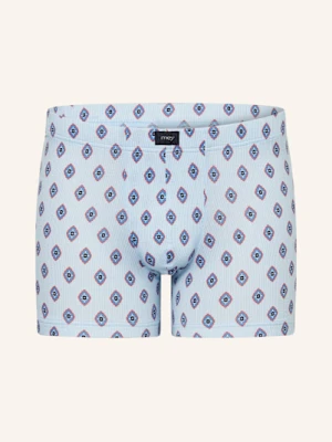 Mey Bokserki Z Serii Stripes With Tie Pattern blau