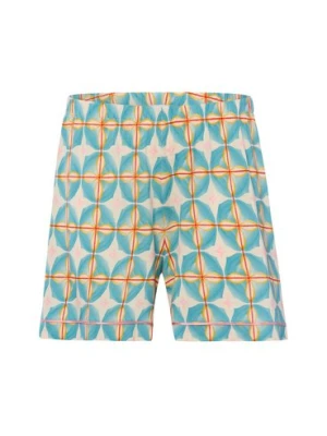 Mey Damskie spodnie od piżamy Kobiety Modal niebieski wzorzysty,