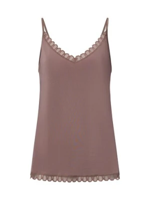 Mey Kamizelka damska Kobiety wiskoza brązowy jednolity,