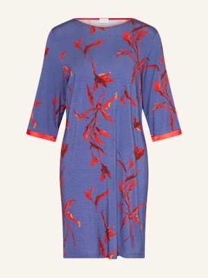 Mey Koszula Nocna Z Serii Royal Garden Z Rękawami 3/4 blau