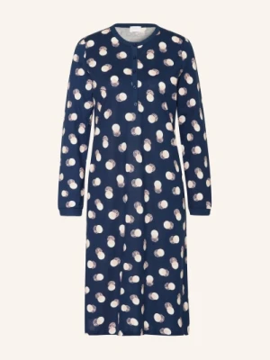 Mey Koszula Nocna Z Serii Scribbled Dots blau