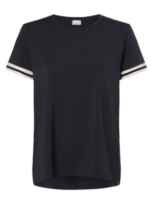 Mey Koszulka damska Kobiety Bawełna niebieski jednolity,