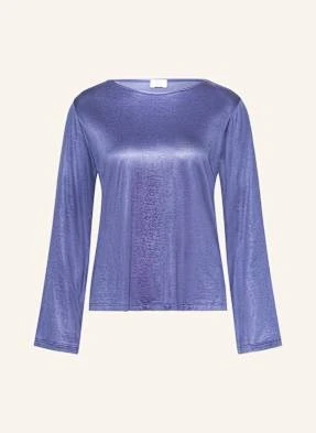 Mey Koszulka Od Piżamy Z Kolekcji Pure Shine Z Satyny blau