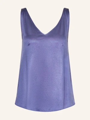 Mey Koszulka Od Piżamy Z Kolekcji So Elegant Z Satyny blau