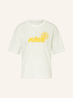 Mey Koszulka Od Piżamy Z Serii Striped Holidays beige