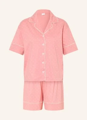 Mey Piżama Typu Shorty Z Serii Crochet Dots rosa