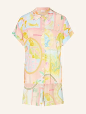 Mey Piżama Typu Shorty Z Serii Mystic Voyge blau