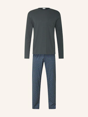 Mey Piżama Z Serii Fine Circle gruen