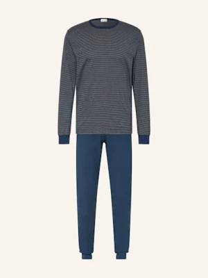 Mey Piżama Z Serii Night Stripes blau