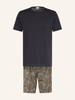 Mey Piżama Z Szortami Z Serii Evening Paisley grau