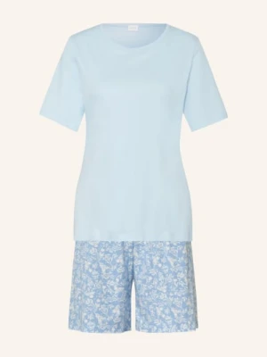Mey Piżama Z Szortami Z Serii Flower Meadow blau
