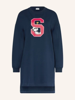 Mey Seria Koszul Nocnych Mey X Peanuts blau