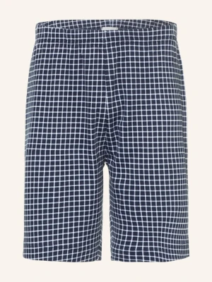 Mey Szorty Do Spania Z Serii White Check blau