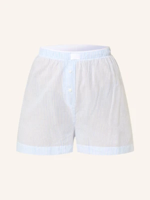 Mey Szorty Od Piżamy Z Serii Cotton Stripes blau