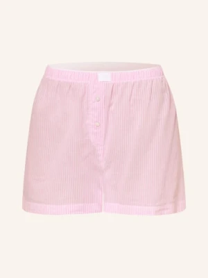 Mey Szorty Od Piżamy Z Serii Cotton Stripes rosa