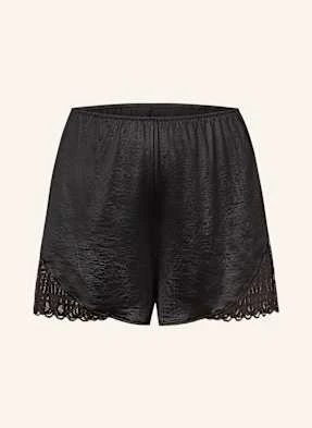 Mey Szorty Od Piżamy Z Serii French Knicker schwarz