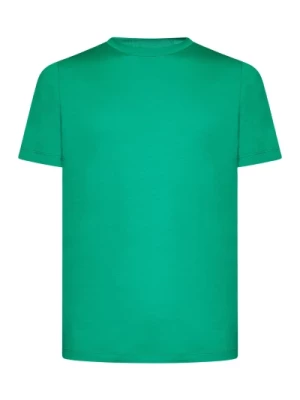 Mężczyzn T-shirt i Polos Green Ss23 Malo