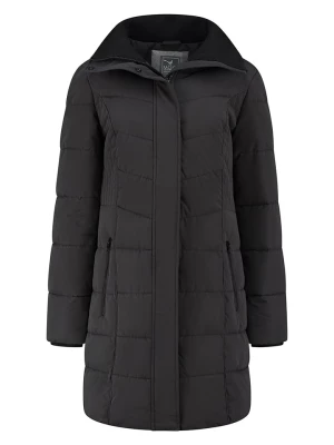 MGO leisure wear Płaszcz pikowany "Olivia" w kolorze czarnym rozmiar: XXL