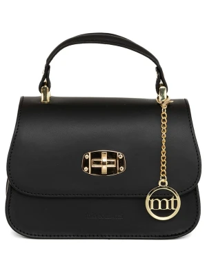 Mia Tomazzi Skórzana torebka "Assab" w kolorze czarnym - 20,5 x 14 x 8 cm rozmiar: onesize