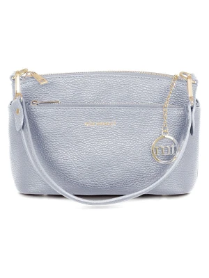 Mia Tomazzi Skórzana torebka "Bardolino" w kolorze błękitnym - 25 x 17 x 13 cm rozmiar: onesize